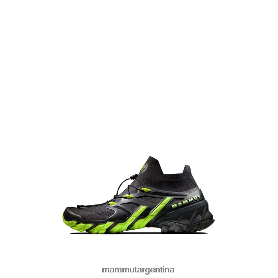 aegility pro medio hombres 2B8PD21200 Mammut negro-highlime calzado