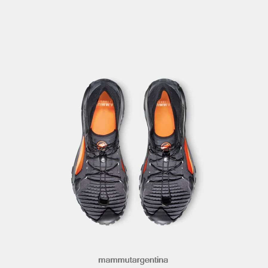 hueco ii aire bajo hombres 2B8PD21216 Mammut acero oscuro-negro calzado