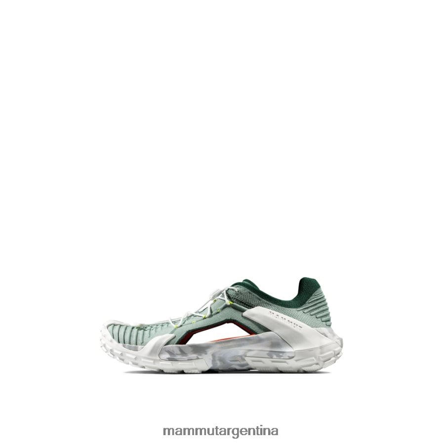 hueco ii aire bajo hombres 2B8PD21218 Mammut jade-blanco calzado