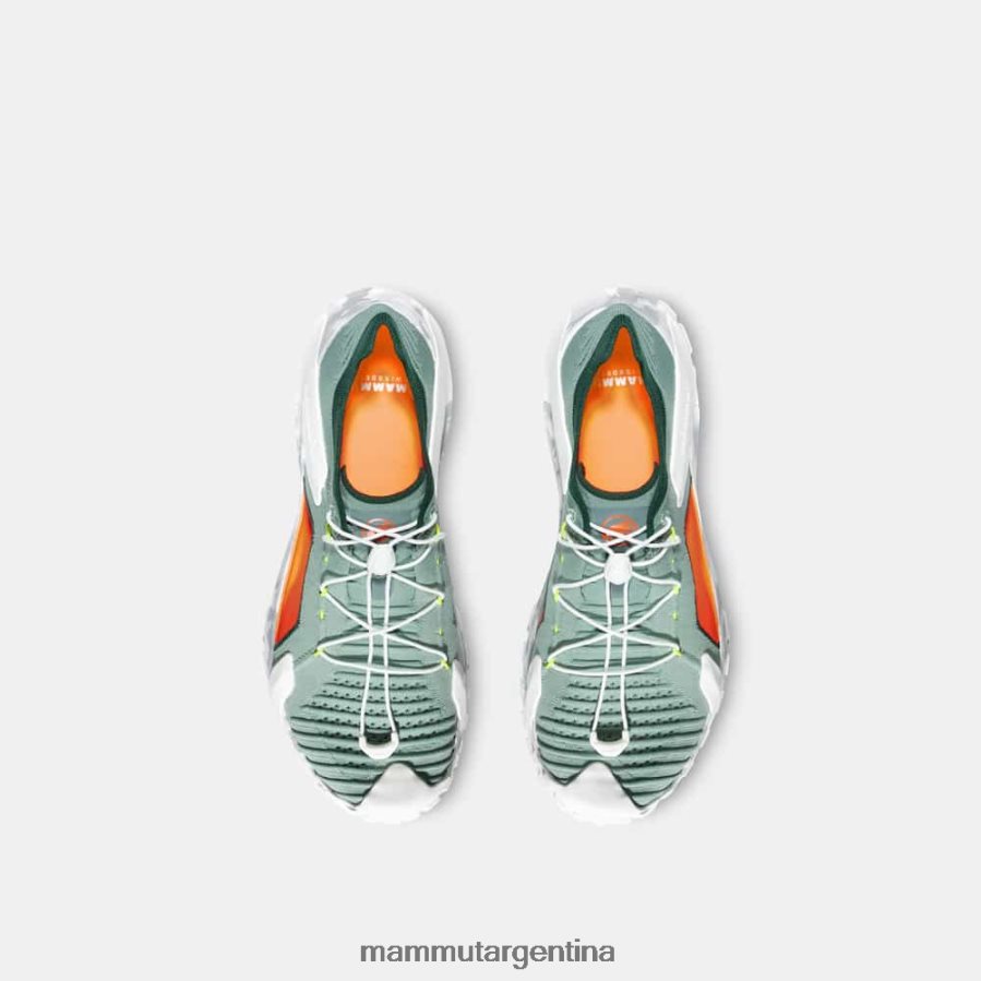 hueco ii aire bajo hombres 2B8PD21218 Mammut jade-blanco calzado