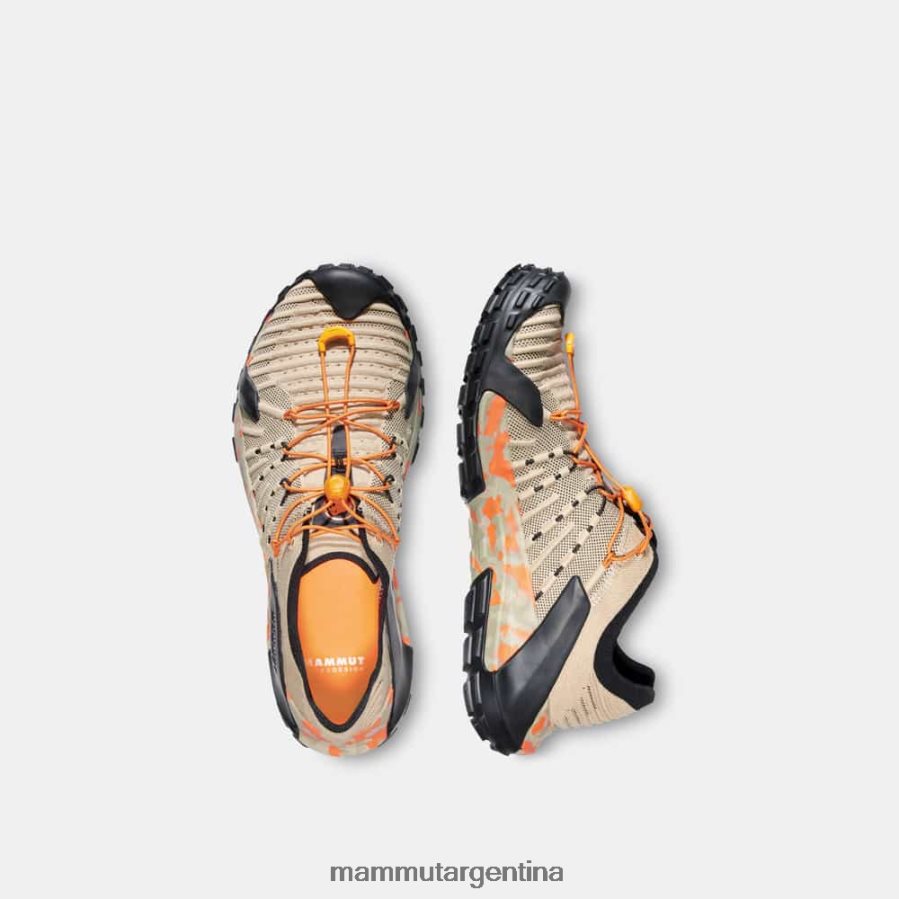 hueco knit ii bajo hombres 2B8PD21243 Mammut sabana-negro calzado