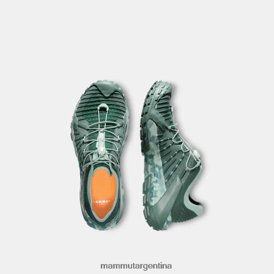 hueco knit ii bajo hombres 2B8PD21244 Mammut jade oscuro-jade calzado