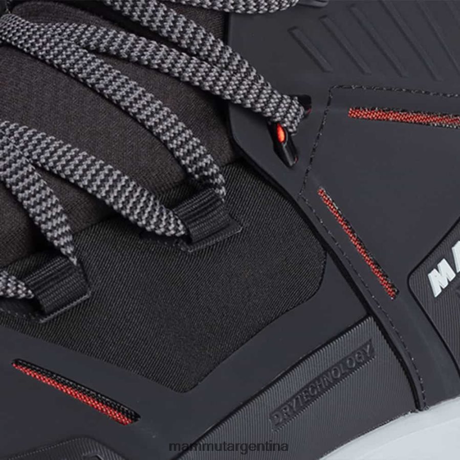 saentis pro wp hombres 2B8PD2368 Mammut negro-naranja vibrante calzado