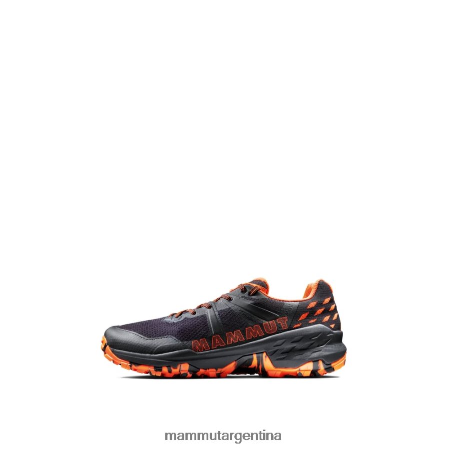 sertig ii bajo hombres 2B8PD2321 Mammut negro-naranja vibrante calzado