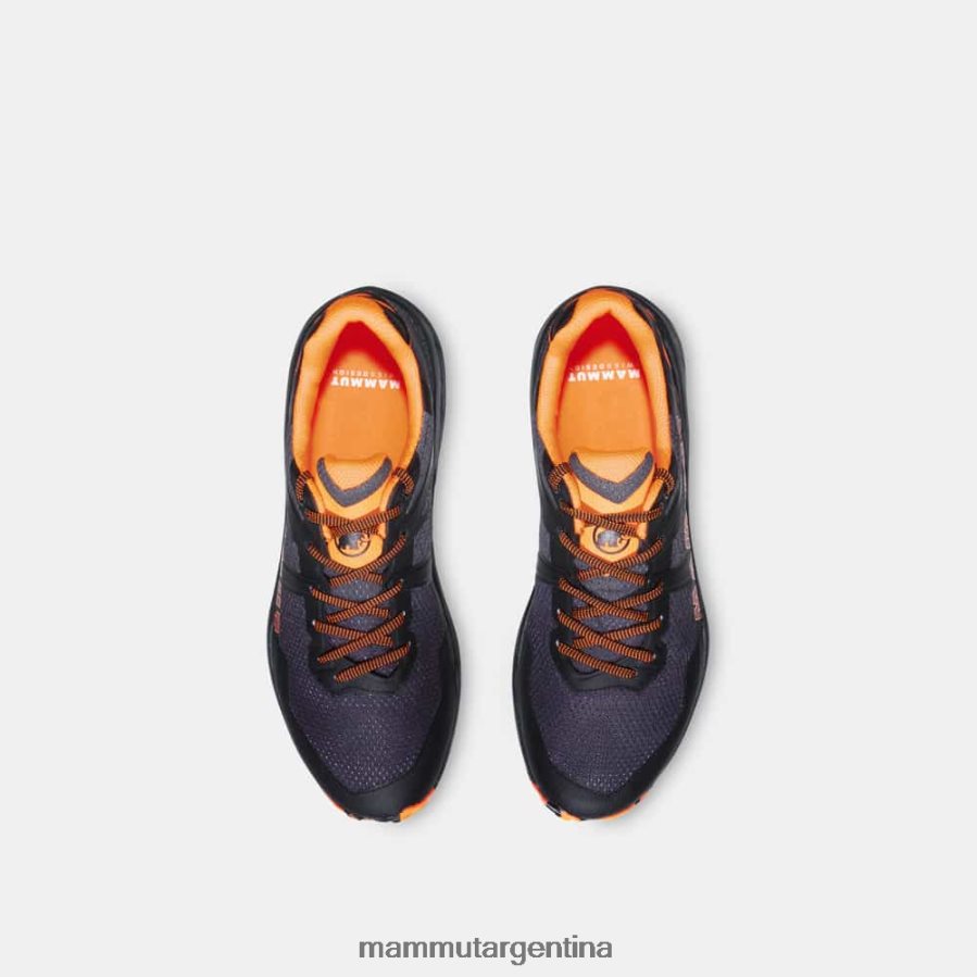 sertig ii bajo hombres 2B8PD2321 Mammut negro-naranja vibrante calzado
