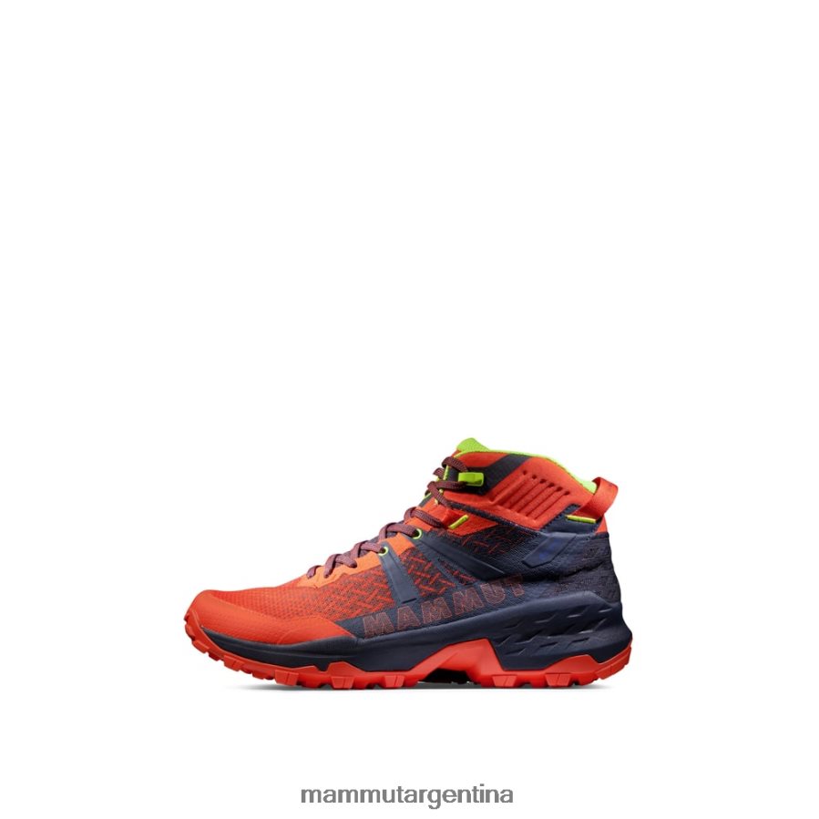 sertig ii mid gtx hombres 2B8PD21228 Mammut caliente rojo-marino calzado