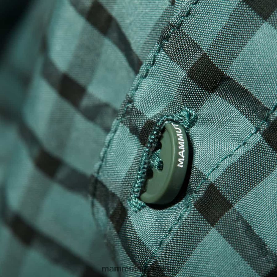 camisa de manga larga hombres 2B8PD2161 Mammut maderas de jade oscuro ropa