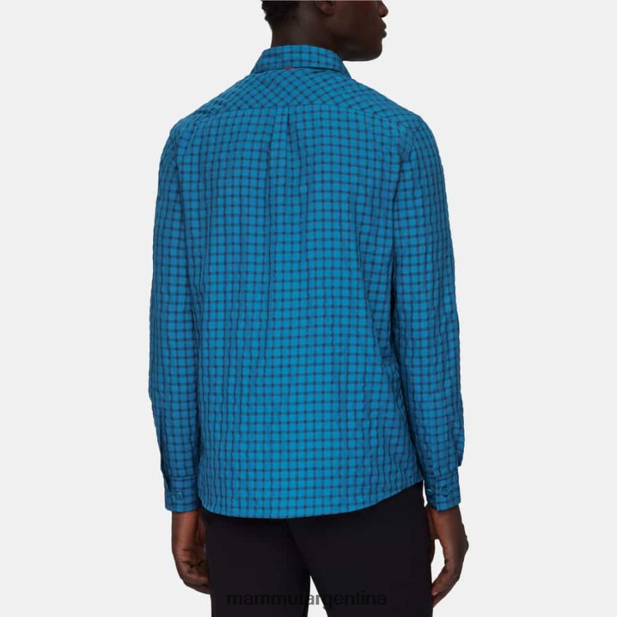 camisa de manga larga hombres 2B8PD2916 Mammut profundo hielo marino ropa