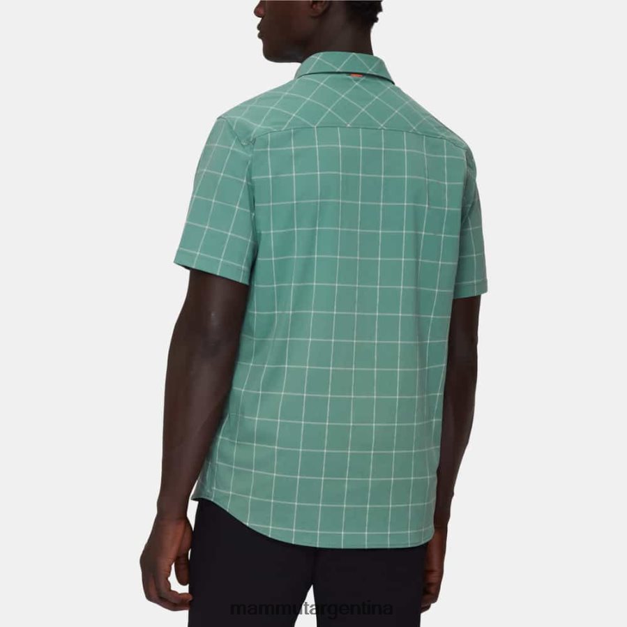 camisa de montaña hombres 2B8PD2171 Mammut jade oscuro-jade ropa