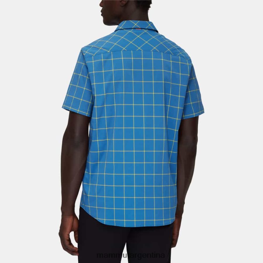 camisa de montaña hombres 2B8PD2949 Mammut hielo profundo-highlime ropa