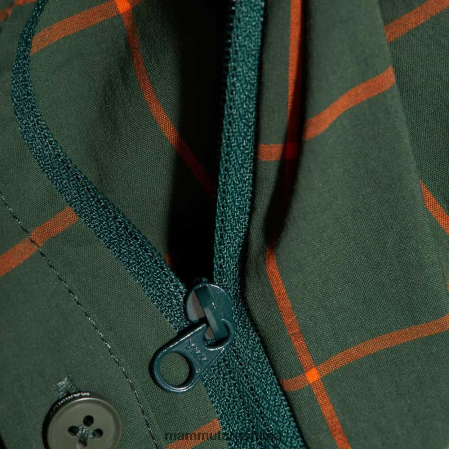 camisa de montaña hombres 2B8PD2950 Mammut maderas-mandarina oscura ropa