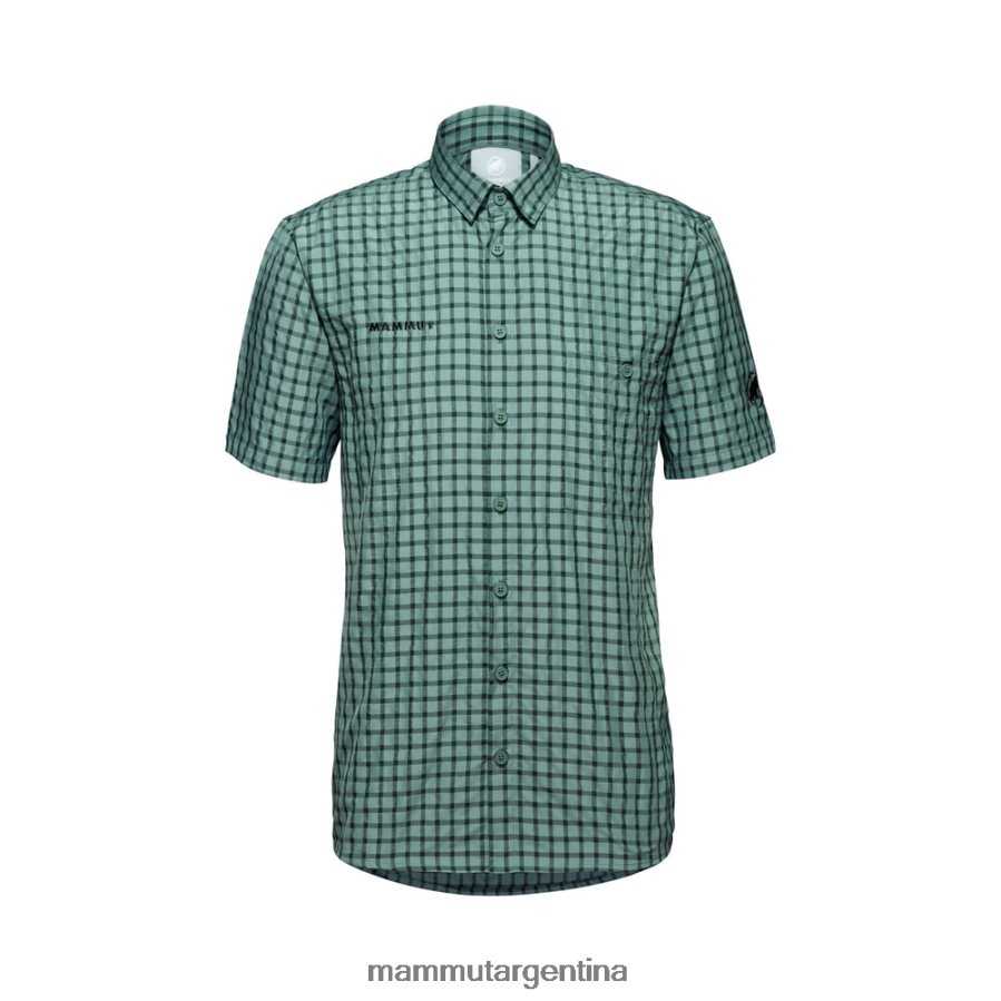camiseta hombres 2B8PD2920 Mammut maderas de jade oscuro ropa