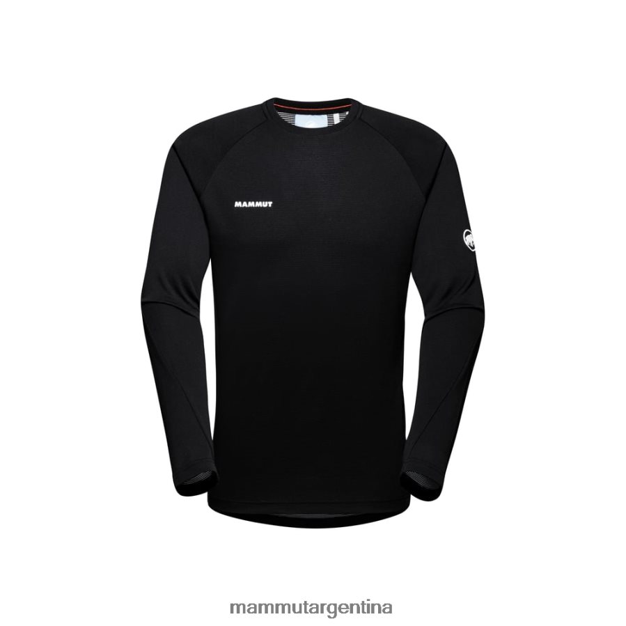 aegility fl manga larga hombres 2B8PD2268 Mammut negro ropa