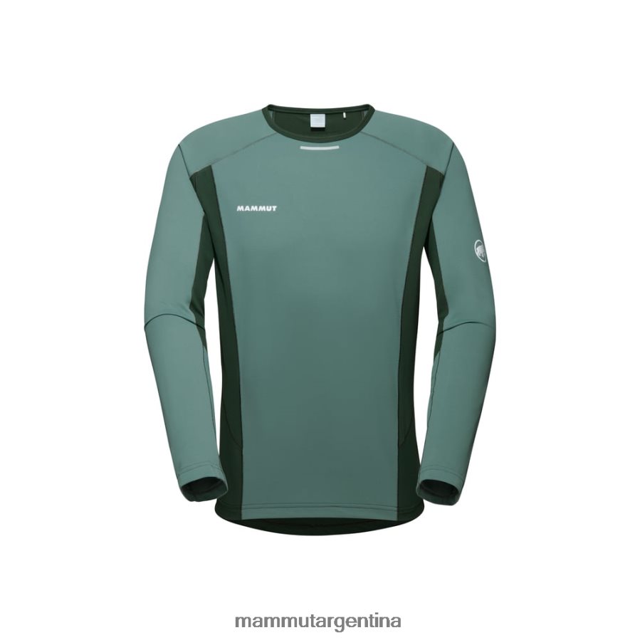 aenergy fl manga larga hombres 2B8PD2858 Mammut maderas de jade oscuro ropa