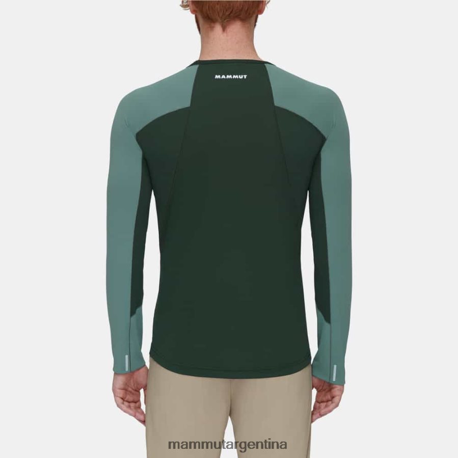 aenergy fl manga larga hombres 2B8PD2858 Mammut maderas de jade oscuro ropa