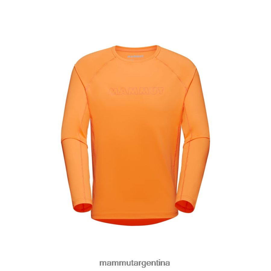 logotipo de manga larga selun fl hombres 2B8PD2872 Mammut Mandarina ropa