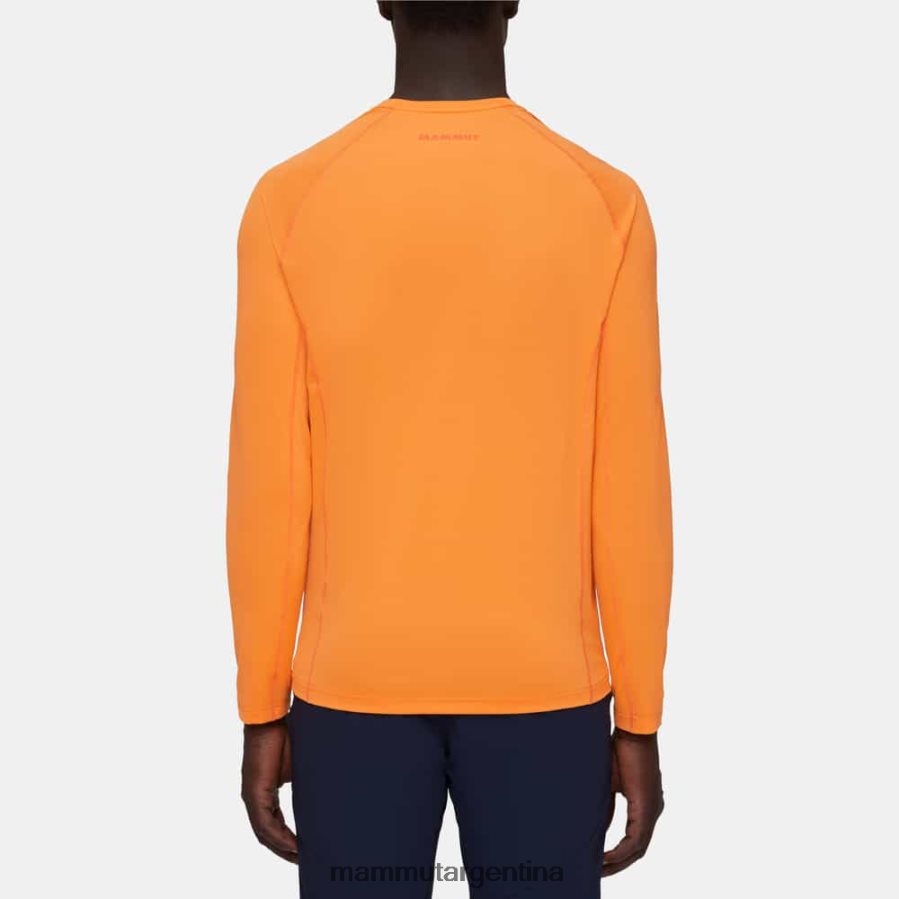 logotipo de manga larga selun fl hombres 2B8PD2872 Mammut Mandarina ropa