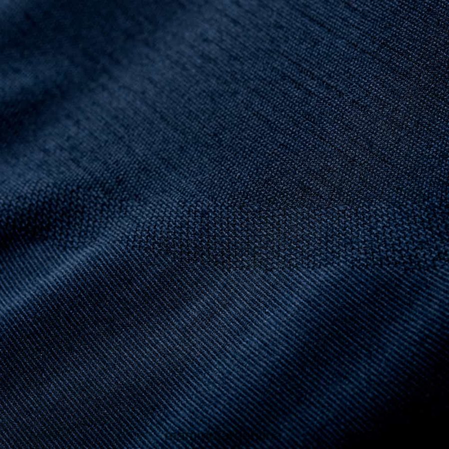 trift media cremallera de manga larga hombres 2B8PD21050 Mammut marina ropa