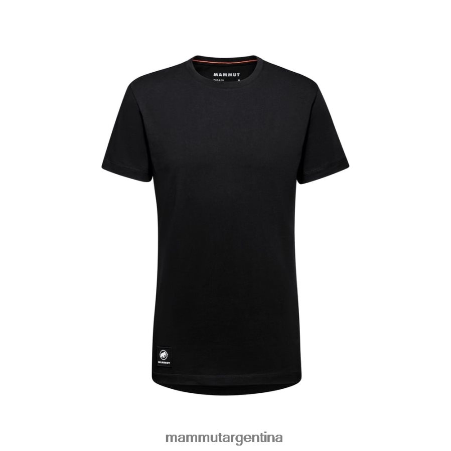 Parche de camiseta Massone hombres 2B8PD2152 Mammut negro ropa