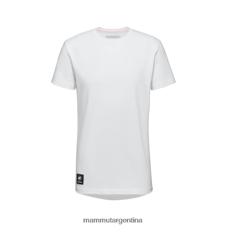 Parche de camiseta Massone hombres 2B8PD2894 Mammut blanco ropa