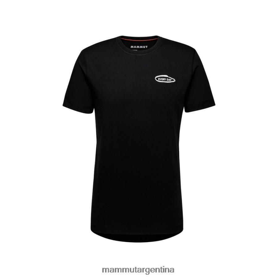 camiseta básica todos los días hombres 2B8PD2114 Mammut negro ropa