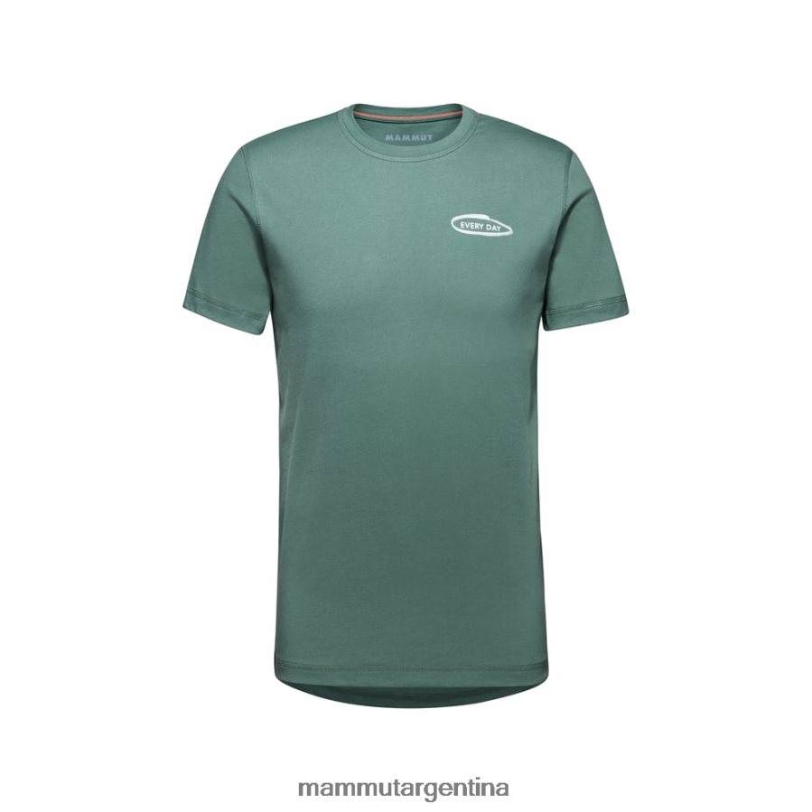 camiseta básica todos los días hombres 2B8PD2813 Mammut jade oscuro ropa