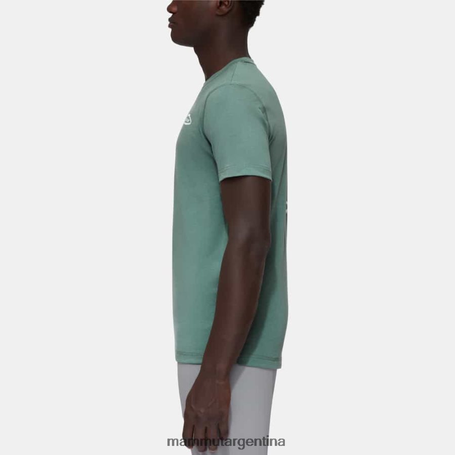 camiseta básica todos los días hombres 2B8PD2813 Mammut jade oscuro ropa