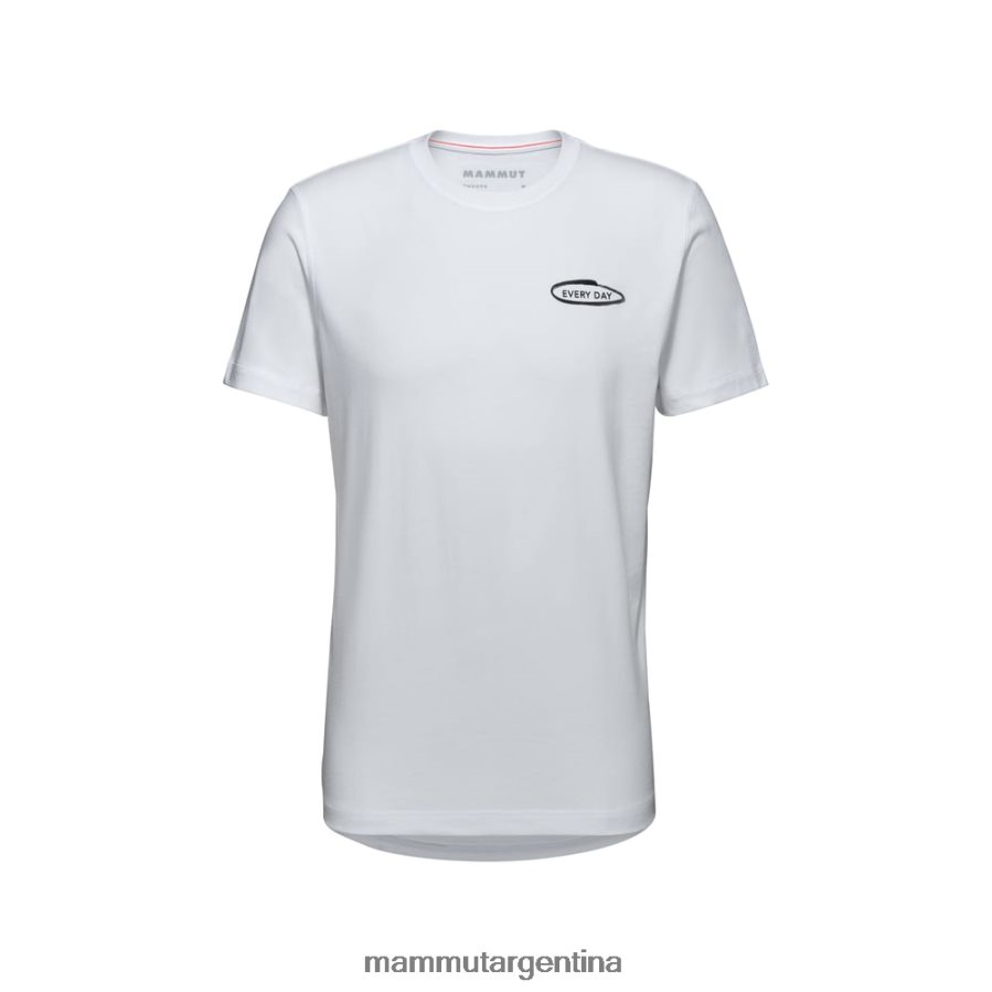 camiseta básica todos los días hombres 2B8PD2814 Mammut blanco ropa