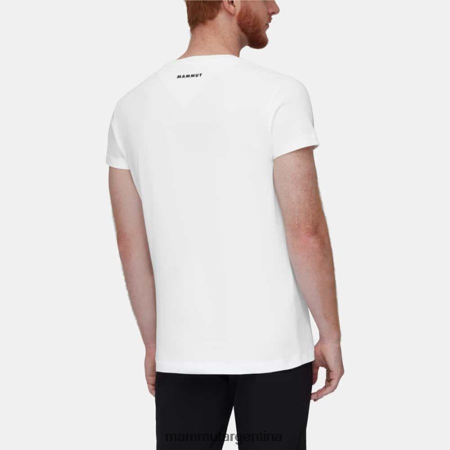 camiseta con bolsillo off mountain hombres 2B8PD2107 Mammut blanco ropa