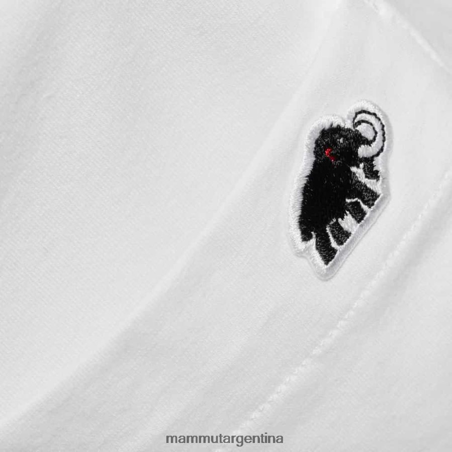 camiseta con bolsillo off mountain hombres 2B8PD2107 Mammut blanco ropa