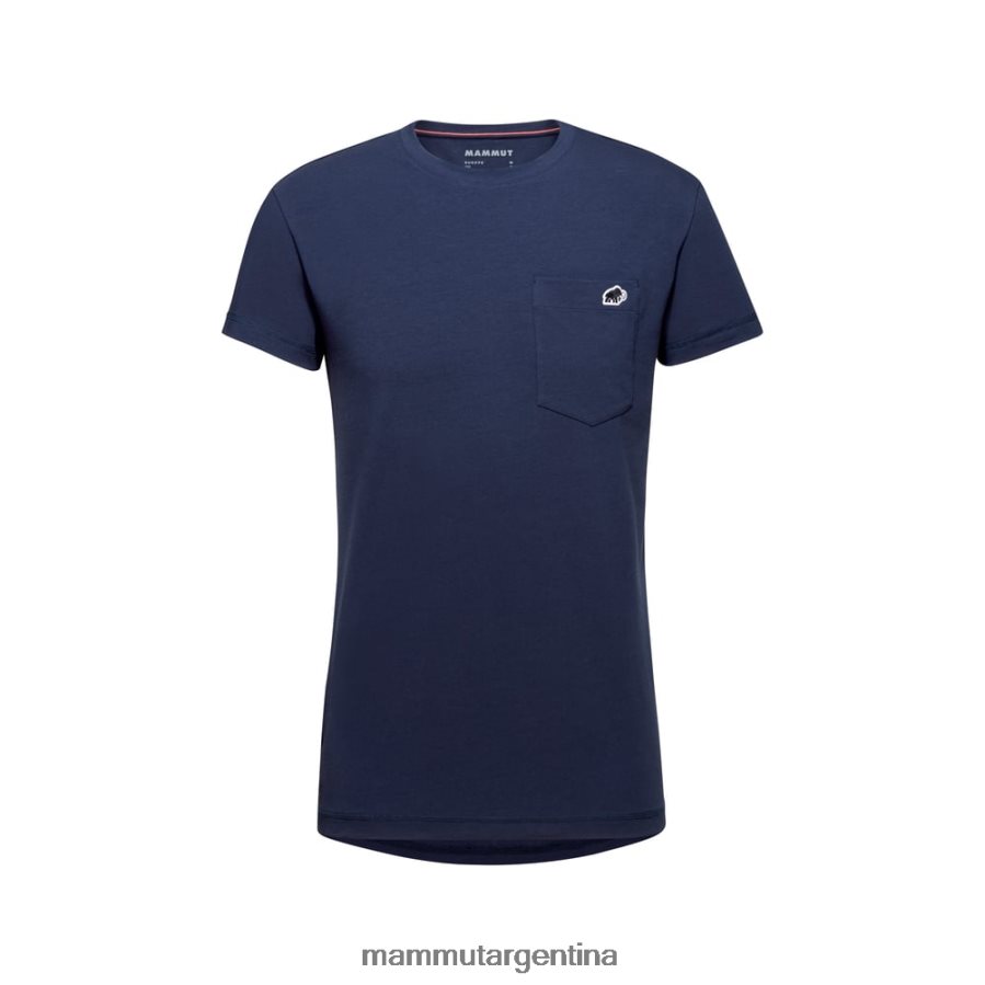 camiseta con bolsillo off mountain hombres 2B8PD2801 Mammut marina ropa