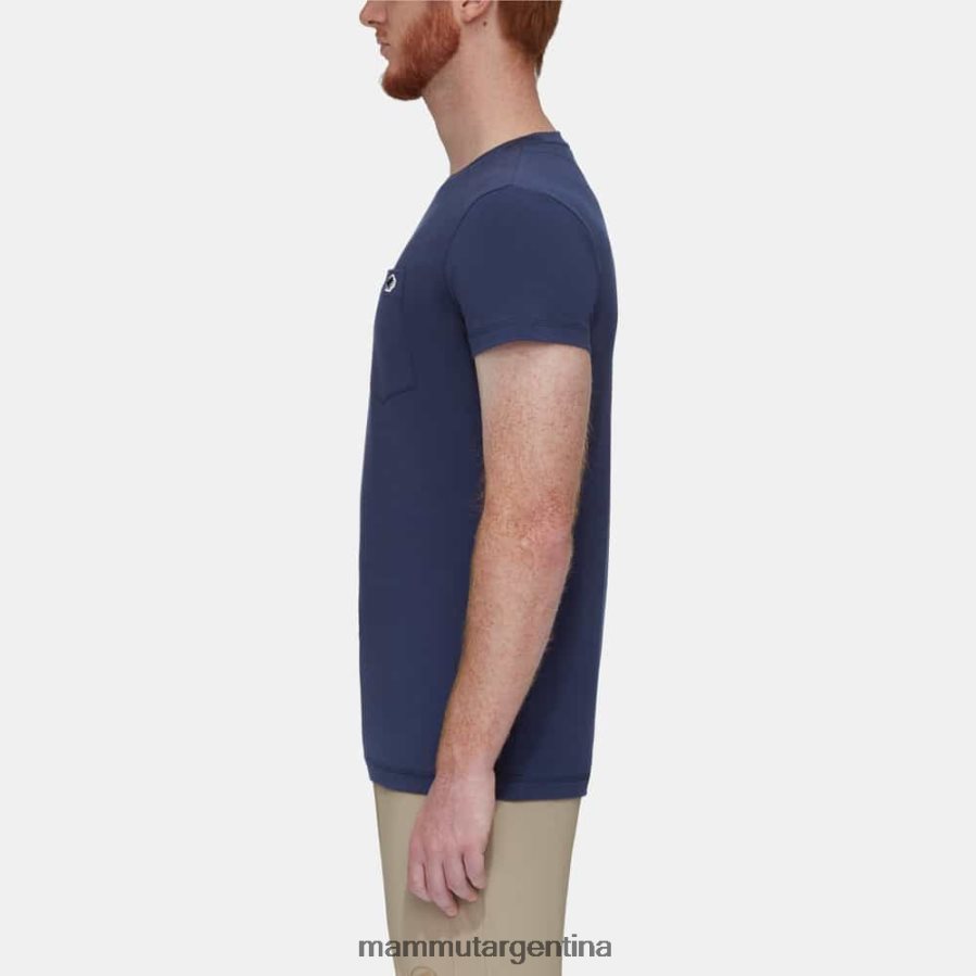 camiseta con bolsillo off mountain hombres 2B8PD2801 Mammut marina ropa
