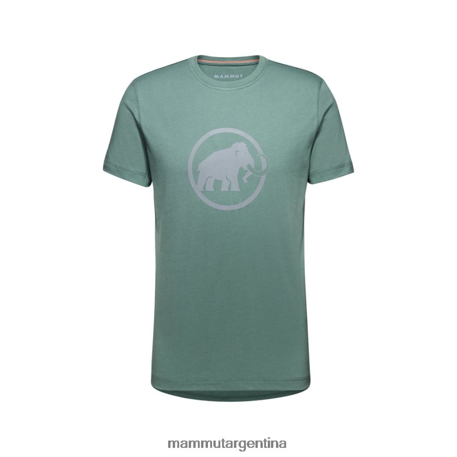 camiseta core reflectante hombres 2B8PD2922 Mammut jade oscuro ropa