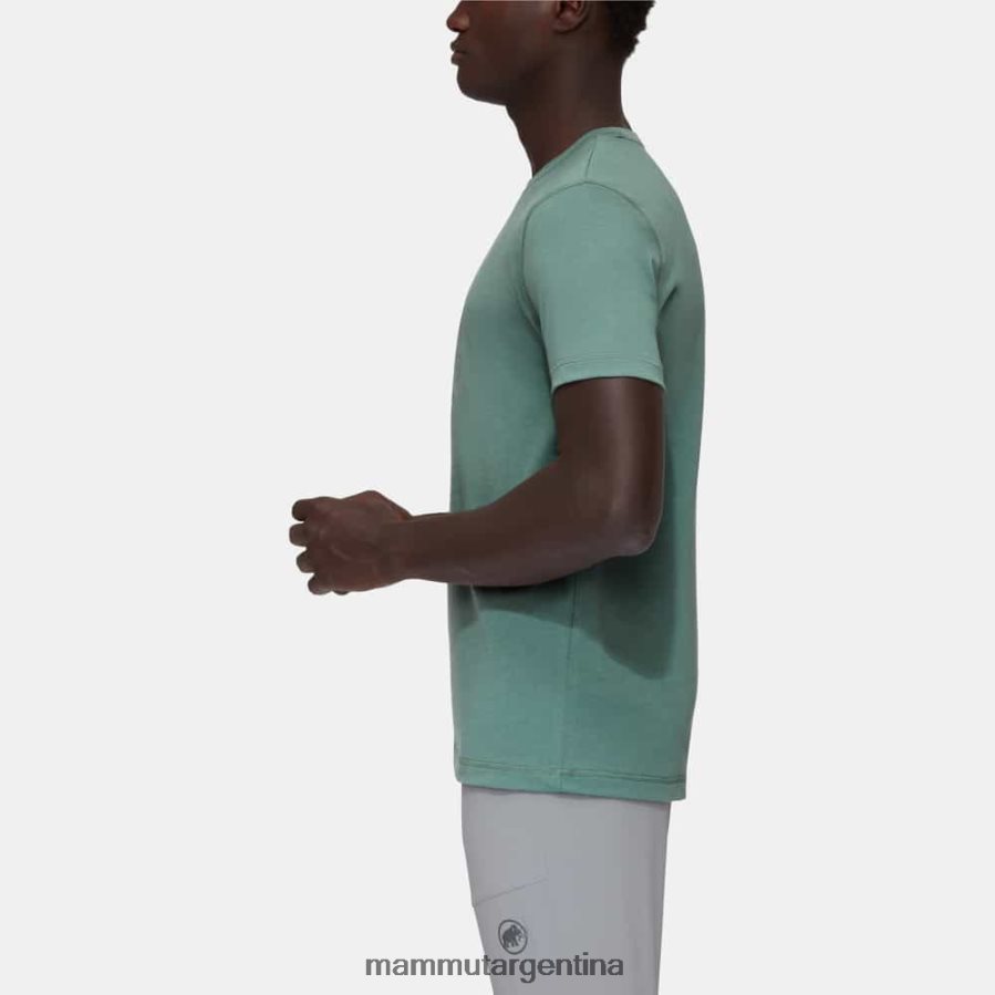 camiseta core reflectante hombres 2B8PD2922 Mammut jade oscuro ropa