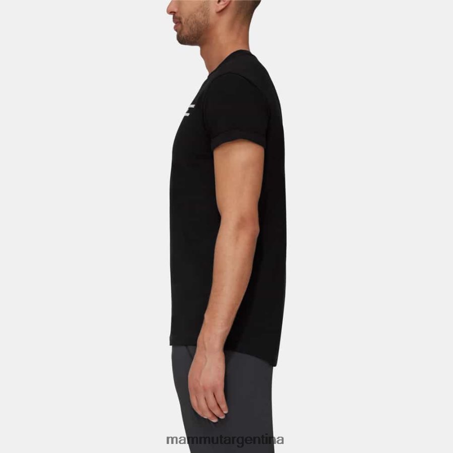 camiseta fuera de la montaña hombres 2B8PD2818 Mammut negro ropa