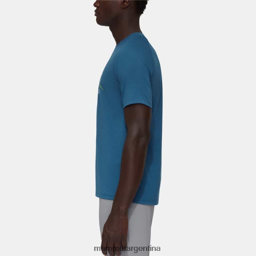 camiseta montaña fujiyama hombres 2B8PD21088 Mammut hielo profundo ropa