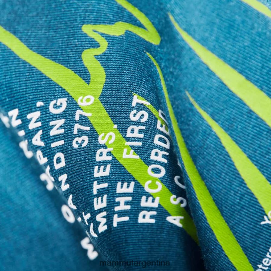 camiseta montaña fujiyama hombres 2B8PD21088 Mammut hielo profundo ropa