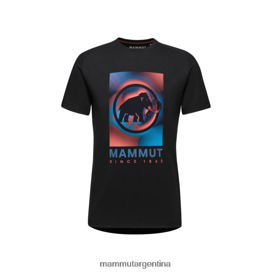 camiseta trovat hombres 2B8PD2147 Mammut negro ropa