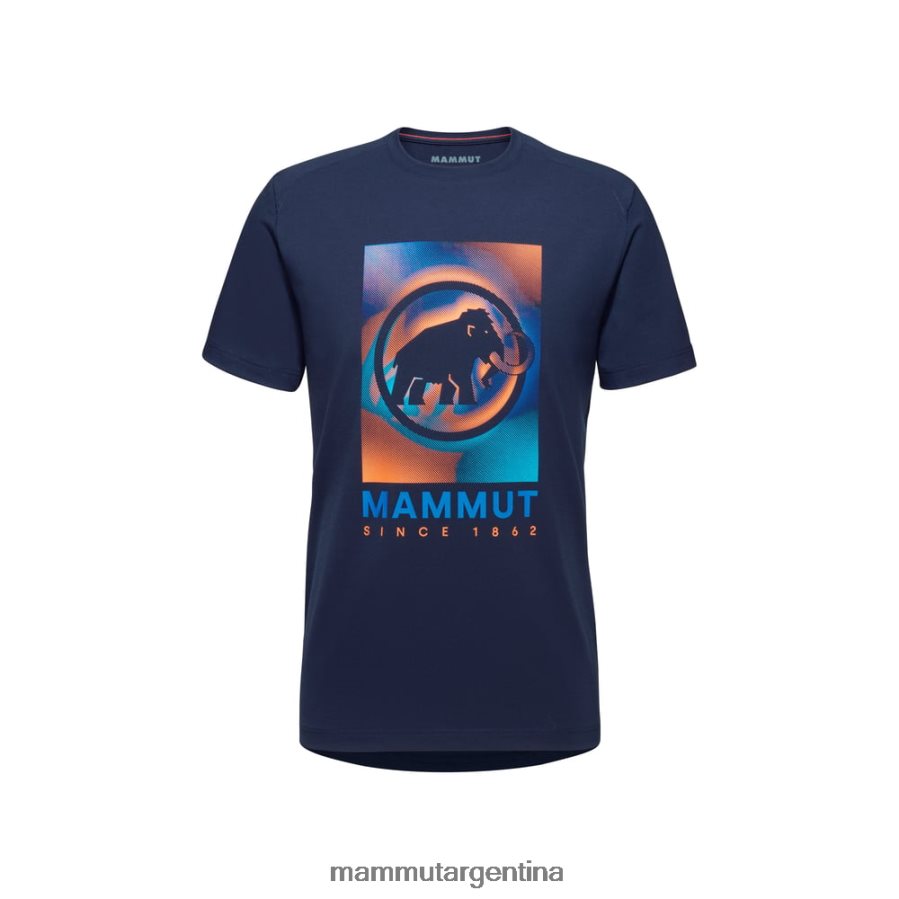 camiseta trovat hombres 2B8PD2877 Mammut marina ropa