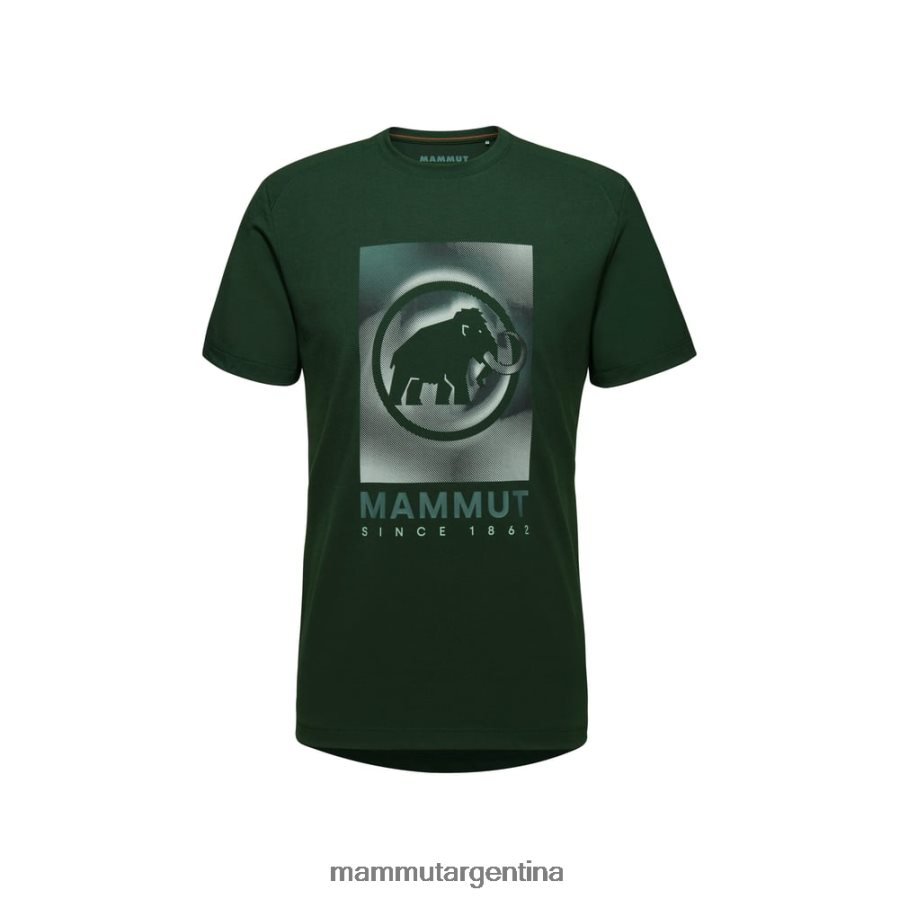 camiseta trovat hombres 2B8PD2878 Mammut bosque ropa