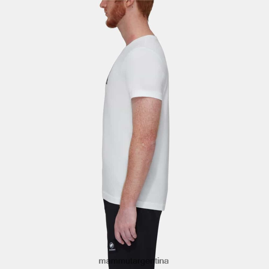 emblema de la camiseta central hombres 2B8PD2811 Mammut blanco ropa