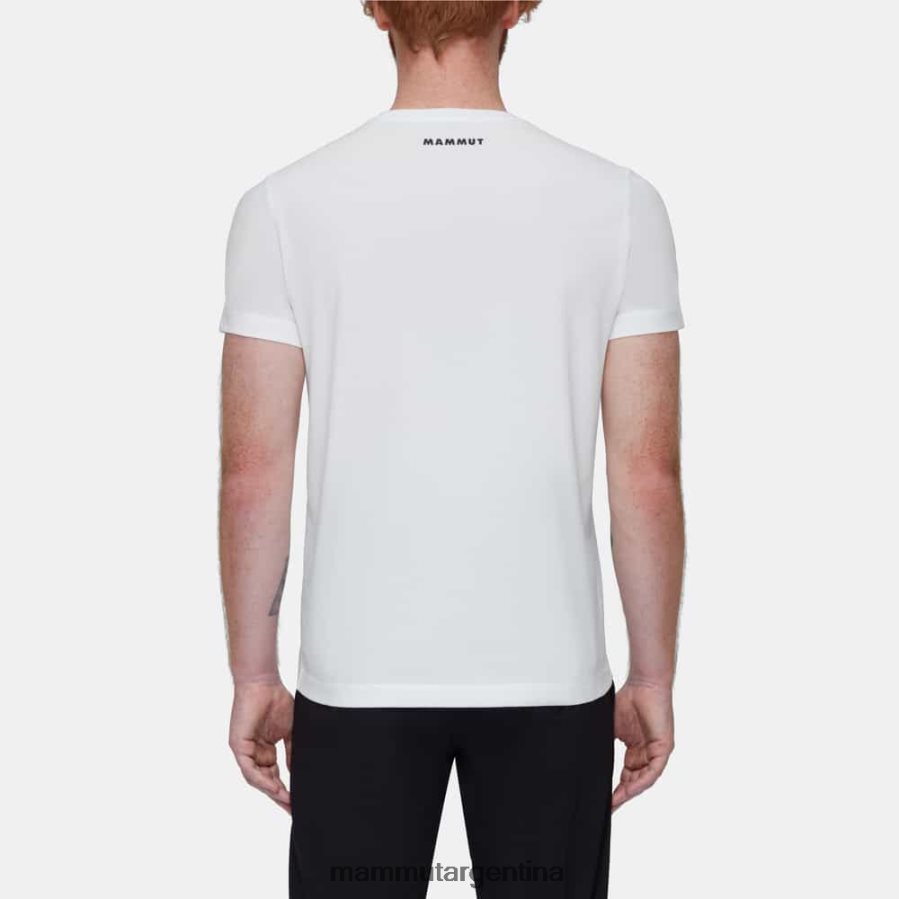 emblema de la camiseta central hombres 2B8PD2811 Mammut blanco ropa