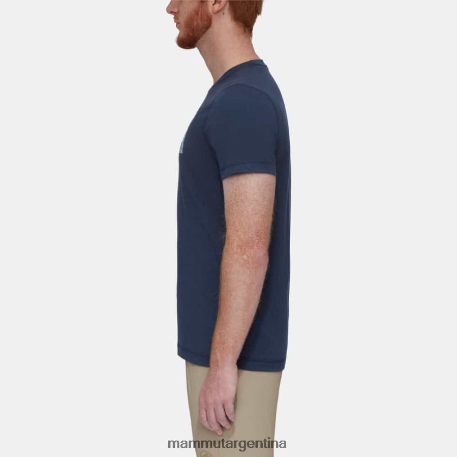 emblema de la camiseta central hombres 2B8PD2812 Mammut marina ropa