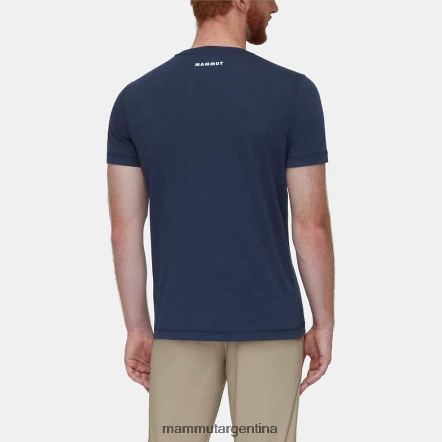 emblema de la camiseta central hombres 2B8PD2812 Mammut marina ropa