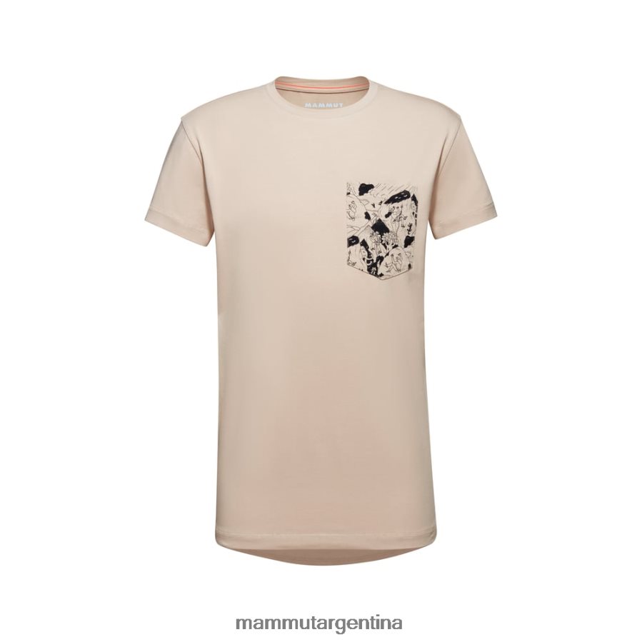 escalador de la camiseta del bolsillo de massone hombres 2B8PD21085 Mammut sabana ropa