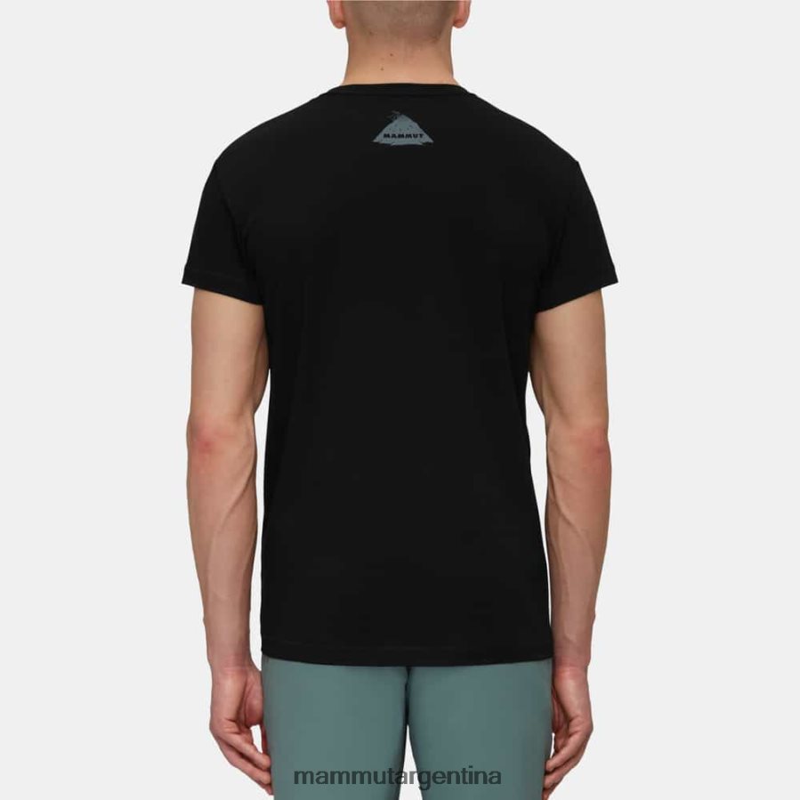 escalador de la camiseta del bolsillo de massone hombres 2B8PD2246 Mammut negro ropa