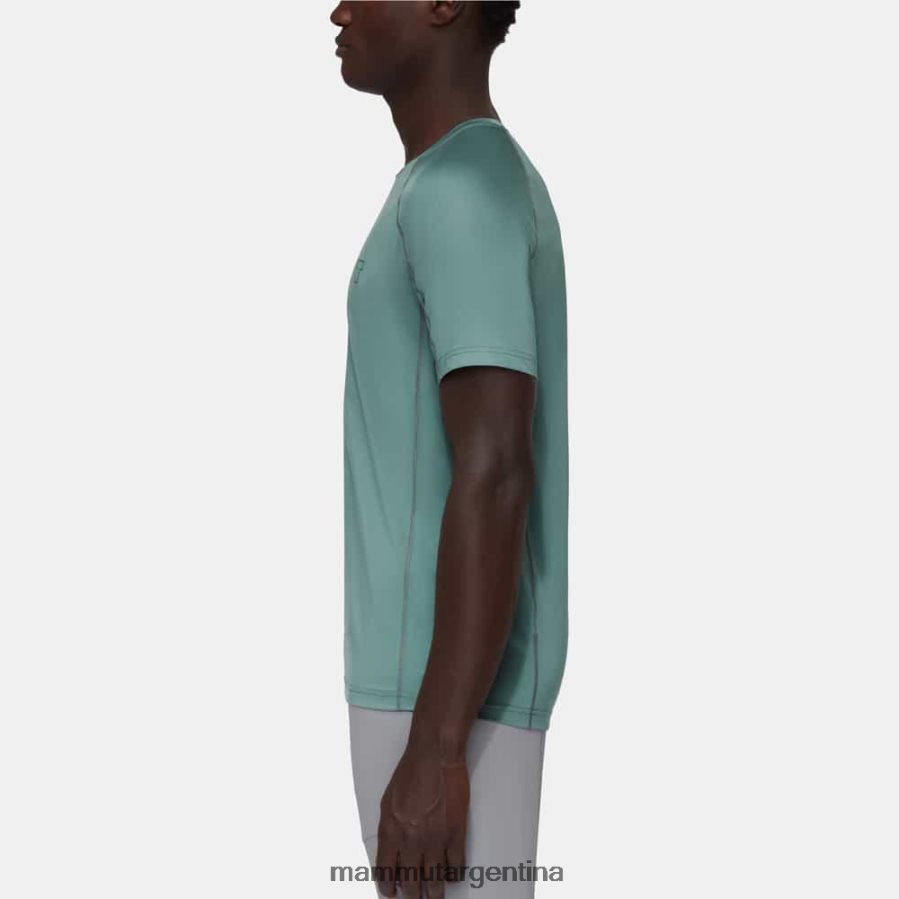 logotipo de camiseta selun fl hombres 2B8PD2150 Mammut jade oscuro ropa