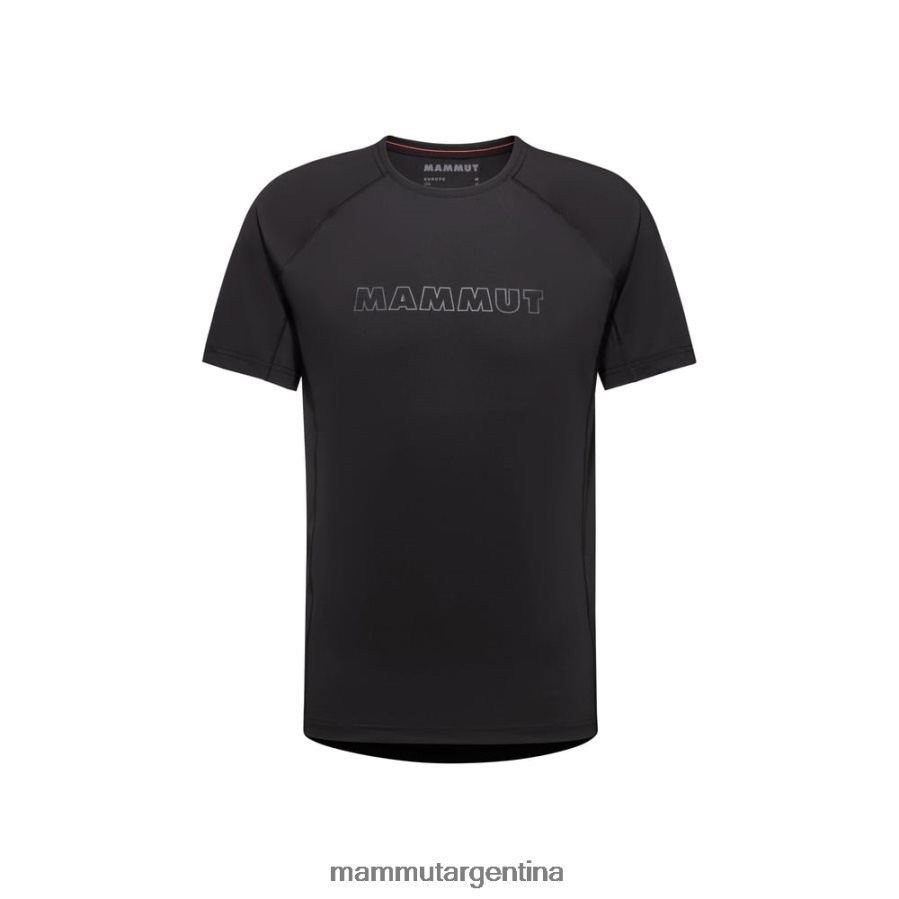 logotipo de camiseta selun fl hombres 2B8PD2888 Mammut negro ropa