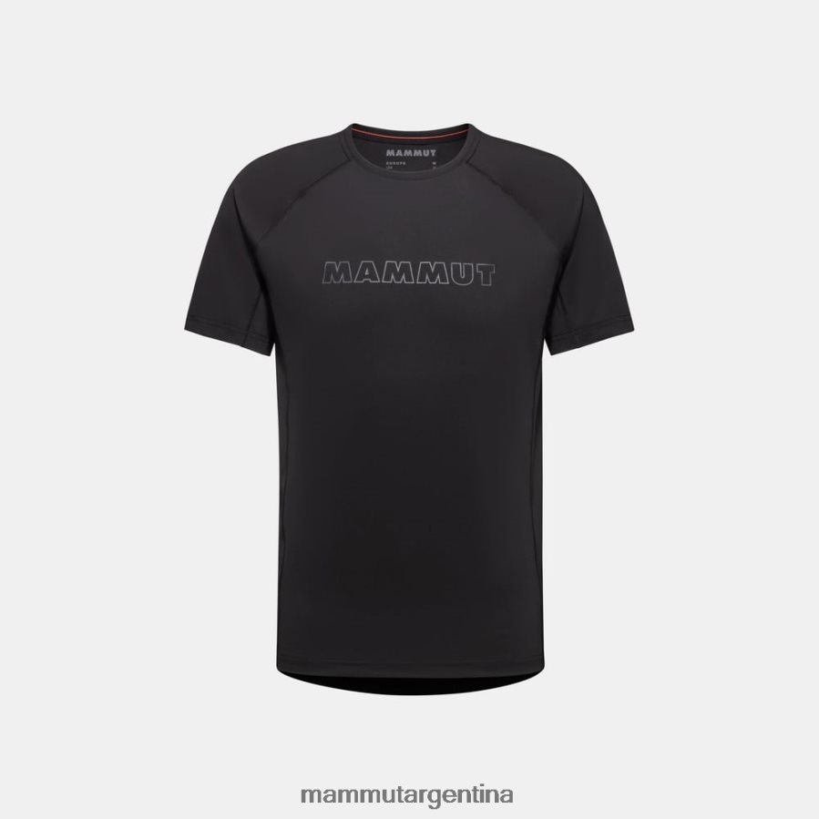 logotipo de camiseta selun fl hombres 2B8PD2888 Mammut negro ropa