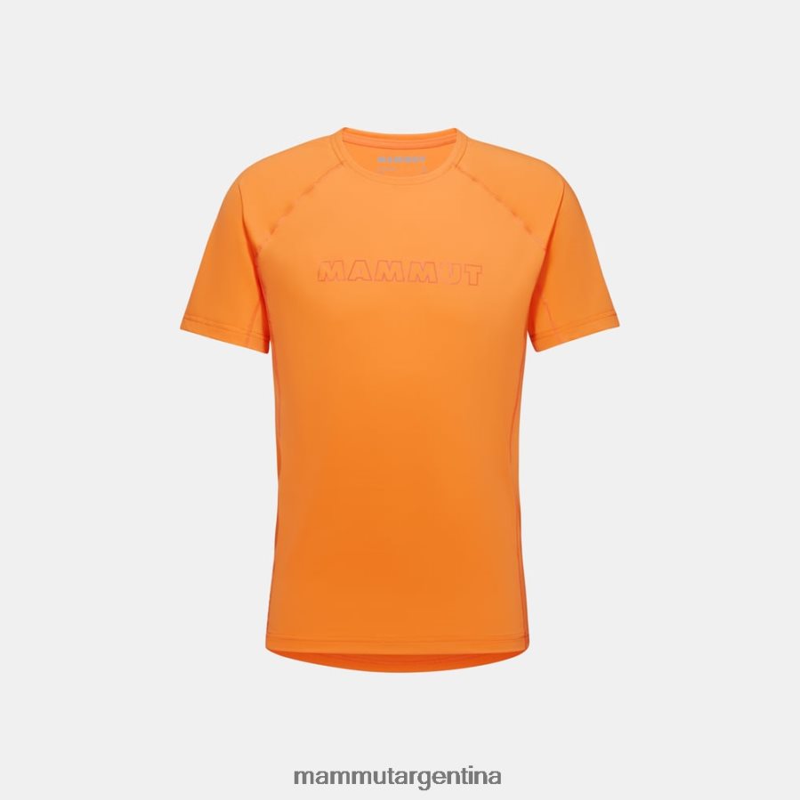 logotipo de camiseta selun fl hombres 2B8PD2889 Mammut Mandarina ropa